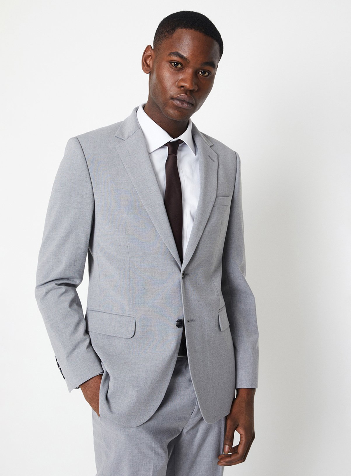 BURTON Tailored Fit Essential Suit Jacket 38S - Image 4 thumbnail